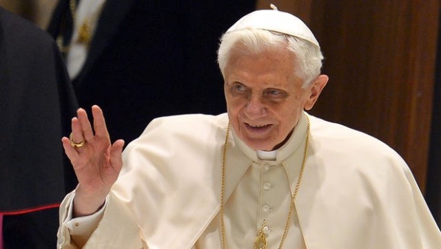 អតីតសម្តេចប៉ាប បេណេឌីកទី១៦(Benedict XVI)។ រូបភាព៖ AFP