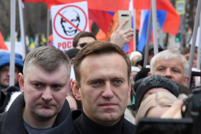 មេដឹកនាំបក្សប្រឆាំងរុស្ស៊ី Alexi Navalny។ រូបភាព៖AFP
