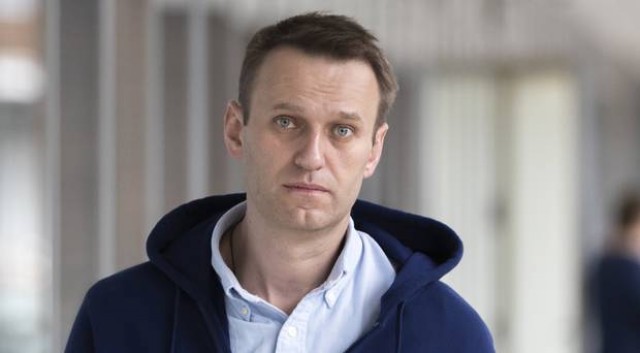 អ្នកប្រឆាំងរដ្ឋាភិបាលរុស្ស៊ី Alexei Navalny។ រូបភាព៖AP