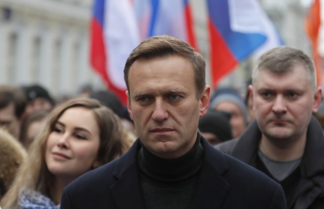 លោកAlexei Navalny អ្នកនយោបាយប្រឆាំងរដ្ឋាភិបាលរុស្ស៊ី។ រូបភាព៖EPA 