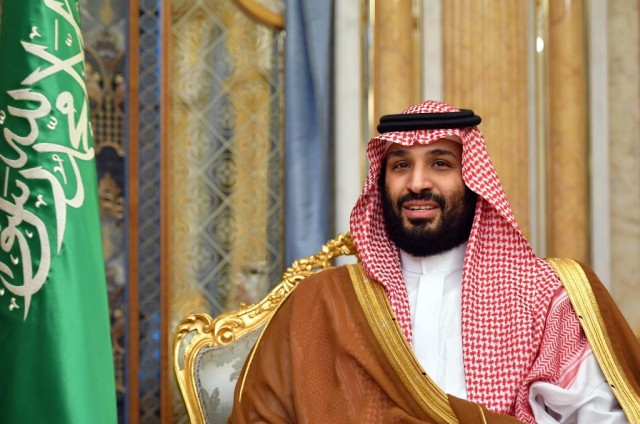 រជ្ជទាយាទអារ៉ាប៊ីសាអូឌីត Mohammed bin Salman ។ រូបថត AFP