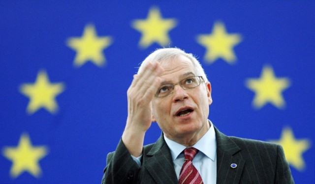 លោក Josep Borrell ប្រធានកិច្ចការការបរទេសអឺរ៉ុប។ រូបភាព៖ AFP