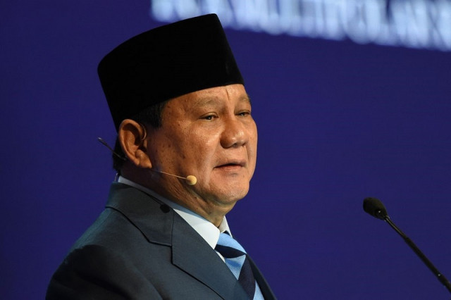 លោក Prabowo Subianto រដ្ឋមន្រ្តីការពារជាតិឥណ្ឌូណេស៊ី។ រូបភាព៖ AFP