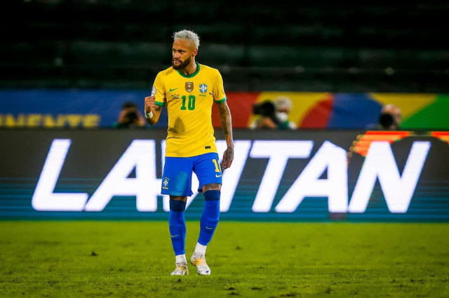 Neymar Jr ក្នុងពេលប្រកួតឲ្យក្រុមជម្រើសជាតិប្រេស៊ីល រូបពី Brazil National Team