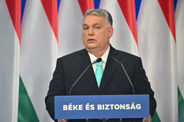 នាយករដ្ឋមន្ត្រីហុងគ្រី Viktor Orban ។ រូបថត AFP
