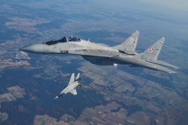 យន្តហោះ MiG 29។ រូបភាព AFP