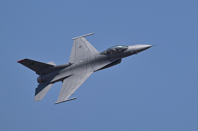 យន្តហោះ F-16។ រូបភាព AFP