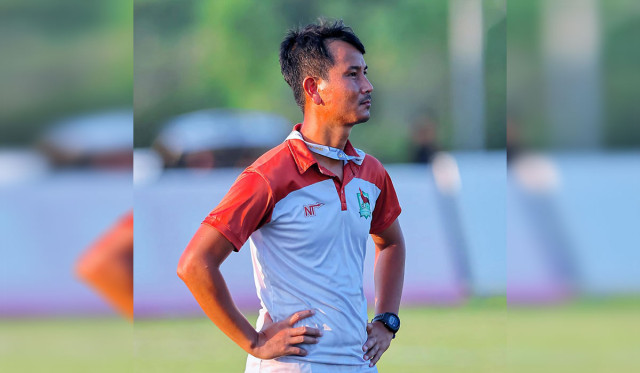 លោក សាប៊ូន វិនតា គ្រូបង្វឹគិរីវង់សុខសែនជ័យ រូបពី Cambodian Premier League