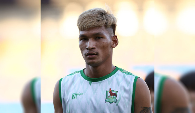 កីឡាករ សំ សាន់ រូបពី Cambodian Premier League